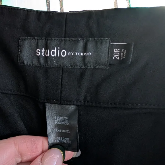 3 For $49! Torrid Relaxed Trouser Dress Pants - Picture 2 of 8